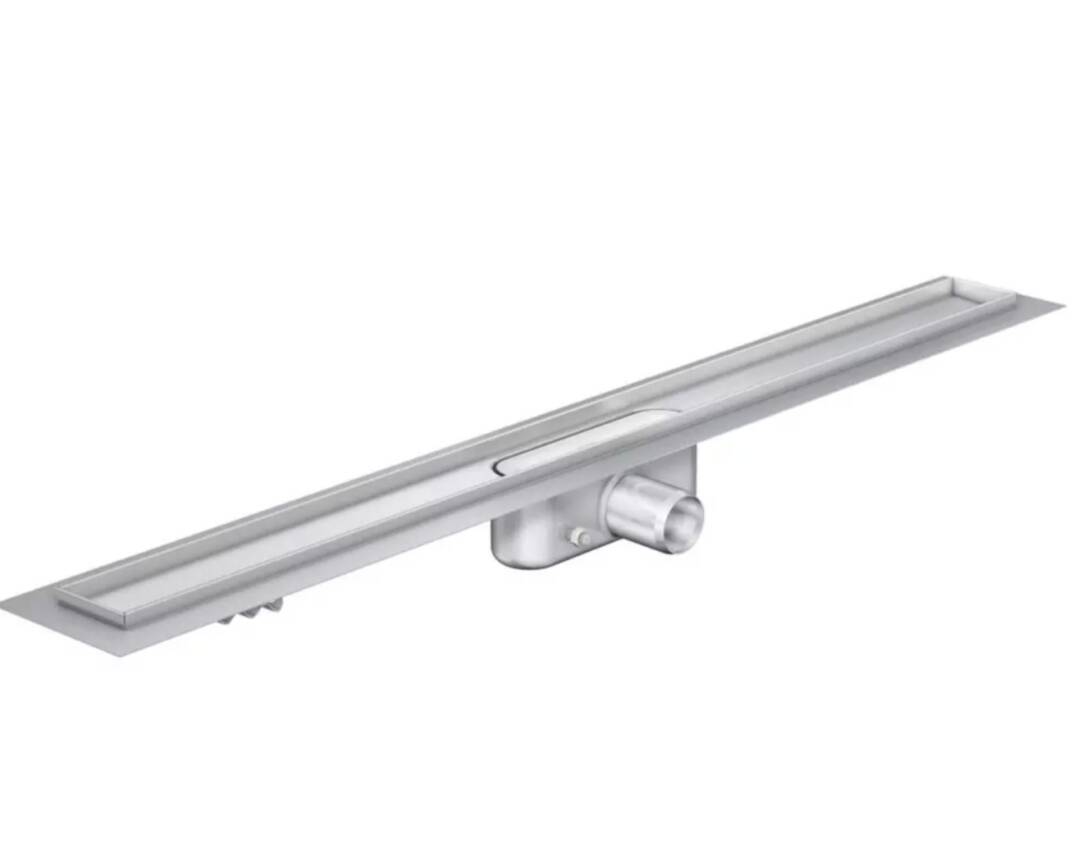 Aco - C Serisi L:1185 mm Flanşlı Koku Tutuculu 50 mm Yatay Çıkışlı Duş Kanalı Gövdesi - 408727 - 1