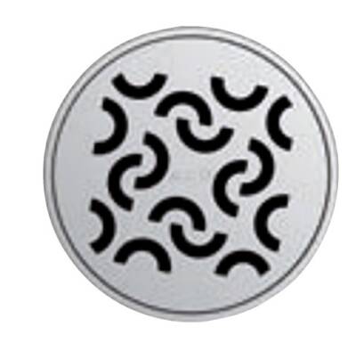 Aco - Curl Dizayn Izgara Yuvarlak 13,5 cm Paslanmaz Çelik - 5141.25.21