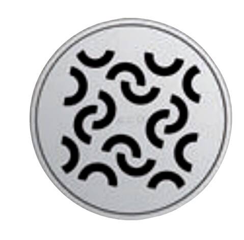 Aco - Curl Dizayn Izgara Yuvarlak 13,5 cm Paslanmaz Çelik - 5141.25.21 - 1