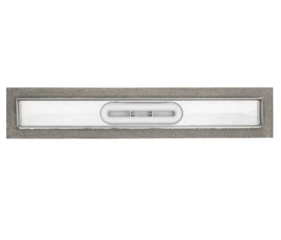 Aco - Duş Kanalı T L=300mm Sabit "Perfore" Çerçeveli Kanal Gövdesi, Dikey Çıkış DN50 - M.90.S2A.004 - 2