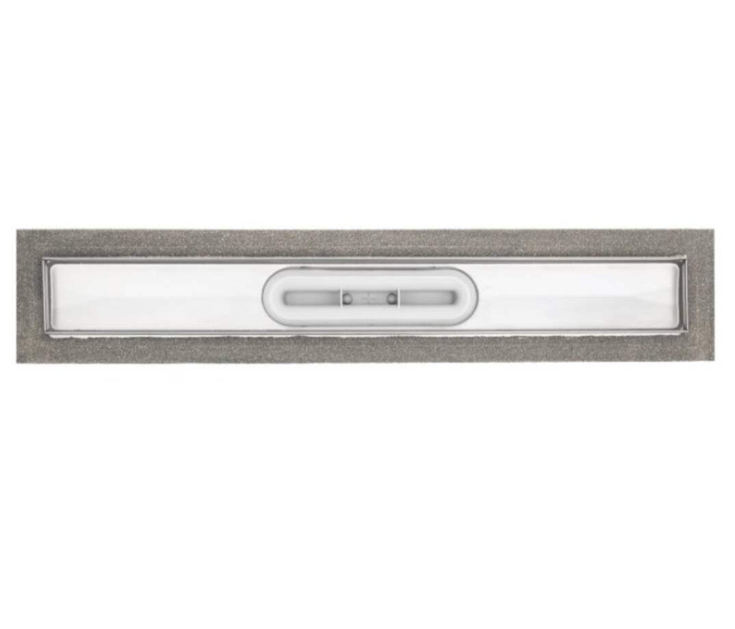 Aco - Duş Kanalı T L=300mm Sabit "Perfore" Çerçeveli Kanal Gövdesi, Dikey Çıkış DN50 - M.90.S2A.004 - 2