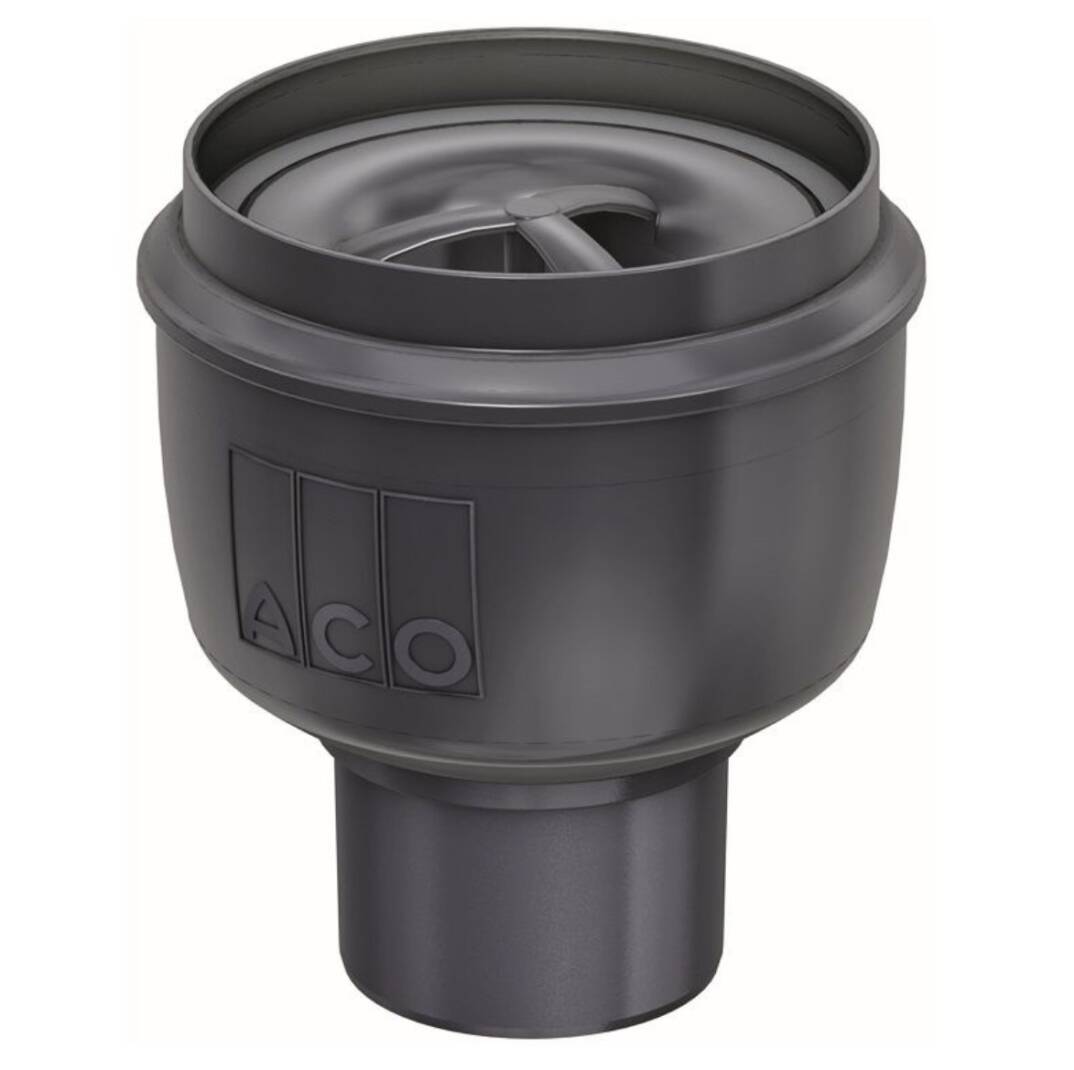 Aco - EasyFlow Plastik Süzgeç Gövdesi, Dikey Çıkış DN50 - 2500.55.00 - 1