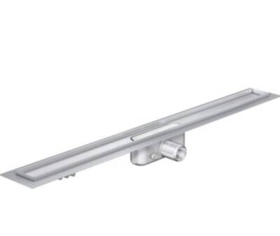 Aco - Lineer Duş Kanalı L=300 mm Sabit Çerçeveli Kanal Gövdesi, Yatay Çıkış DN50 - M.90.S2A.001