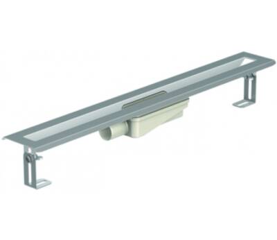 Aco - S Serisi L:700 mm Flanşlı Koku Tutuculu Duş Kanalı Gövdesi DN50 Yandan Çıkışlı - 9010.75.20