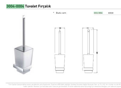 Bocchi Classico Verona Tuvalet Fırçalığı - 3004-0004