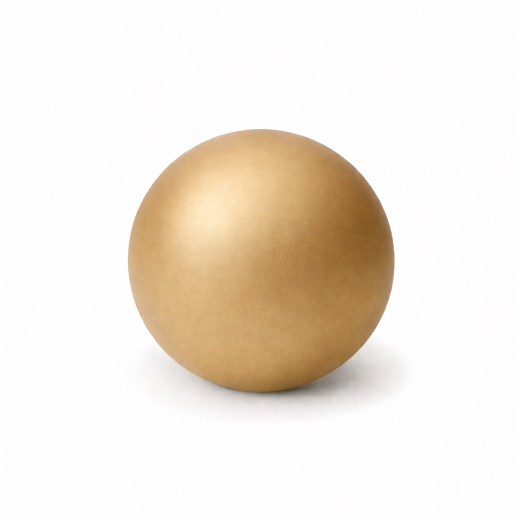 Bocchi - Dekorasyon Topu 10 cm Mat Altın - 1263-403-0320 - 1
