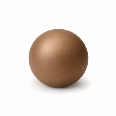 Bocchi - Dekorasyon Topu 10 cm Mat Bronz - 1263-070-0320