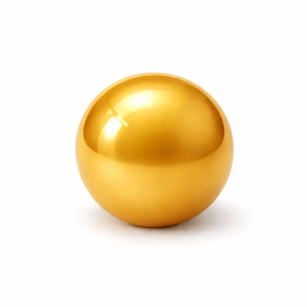 Bocchi - Dekorasyon Topu 10 cm Parlak Altın - 1263-402-0320 - 1