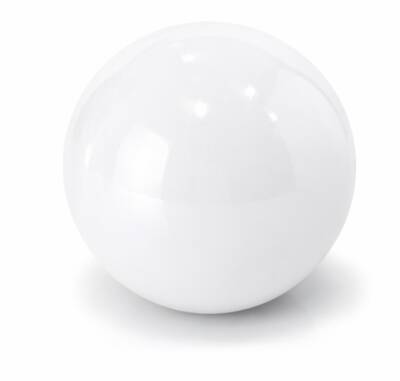 Bocchi - Dekorasyon Topu 10 cm Parlak Beyaz - 1263-001-0320