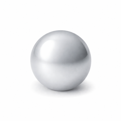 Bocchi - Dekorasyon Topu 40 cm Parlak Gümüş - 1264-401-0320