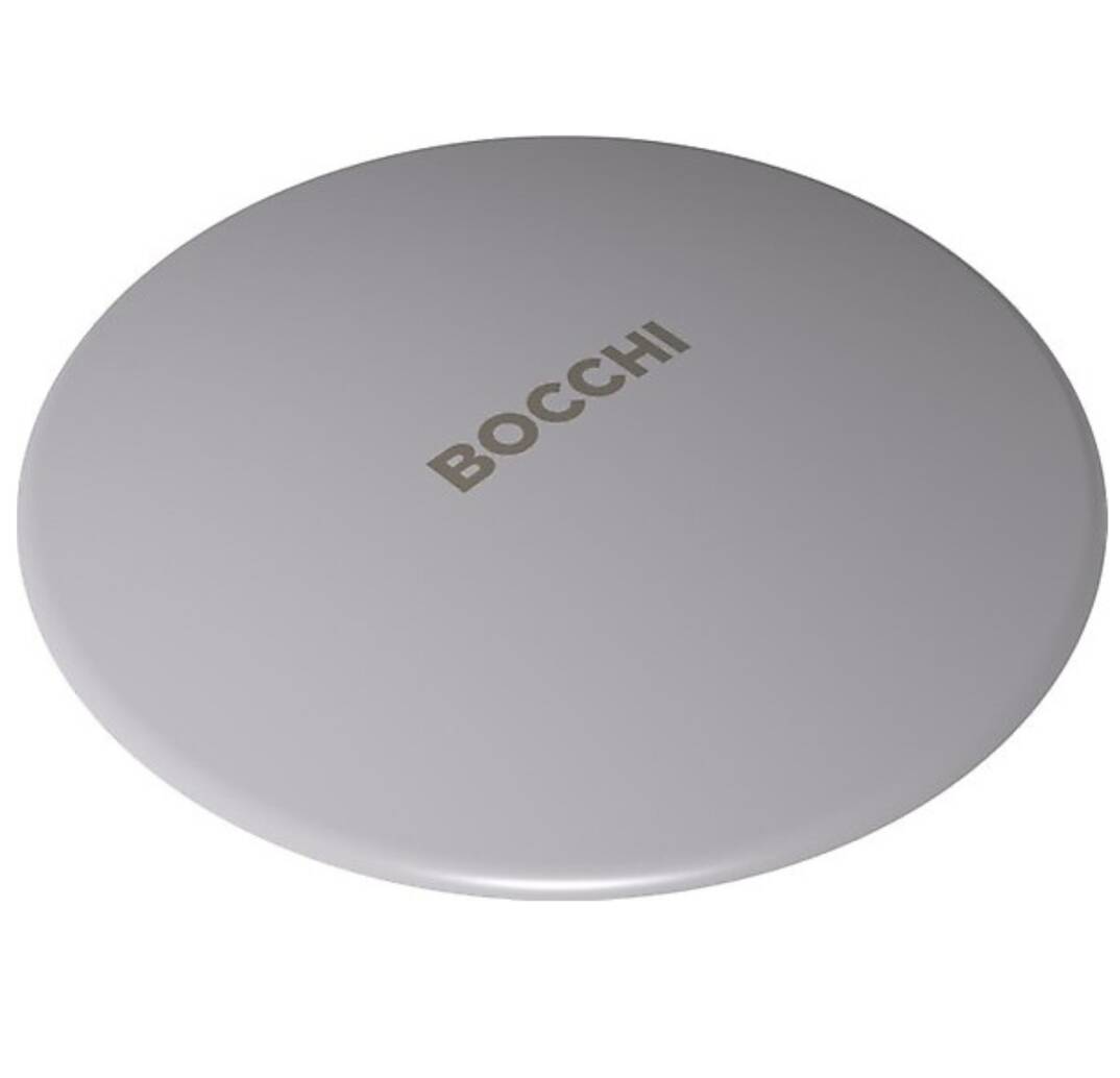 Bocchi Logolu Sifon Kapağı 75 Mm Mat Gümüş 1219-404-0320 - 1