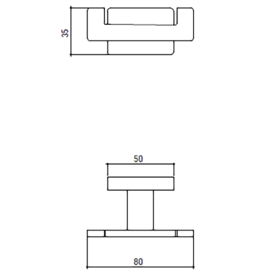 Bocchi Matera Bornoz Askılık İkili Krom - 3021-0001 - 2