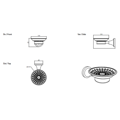 Bocchi - Nuova Krom Sabunluk - 3022-0002 - 2