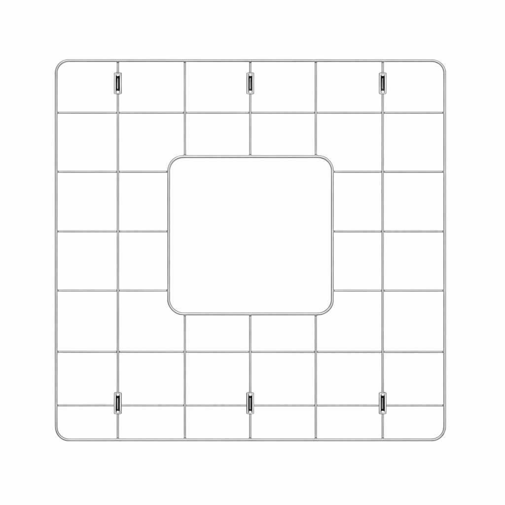 Bocchi Paslanmaz Çelik Tel Izgara 42 cm - 2300-2006 - 1