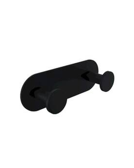 Bocchi - Piave Bornoz Askılık İkili Mat Siyah - 3015-0014-AB - 1