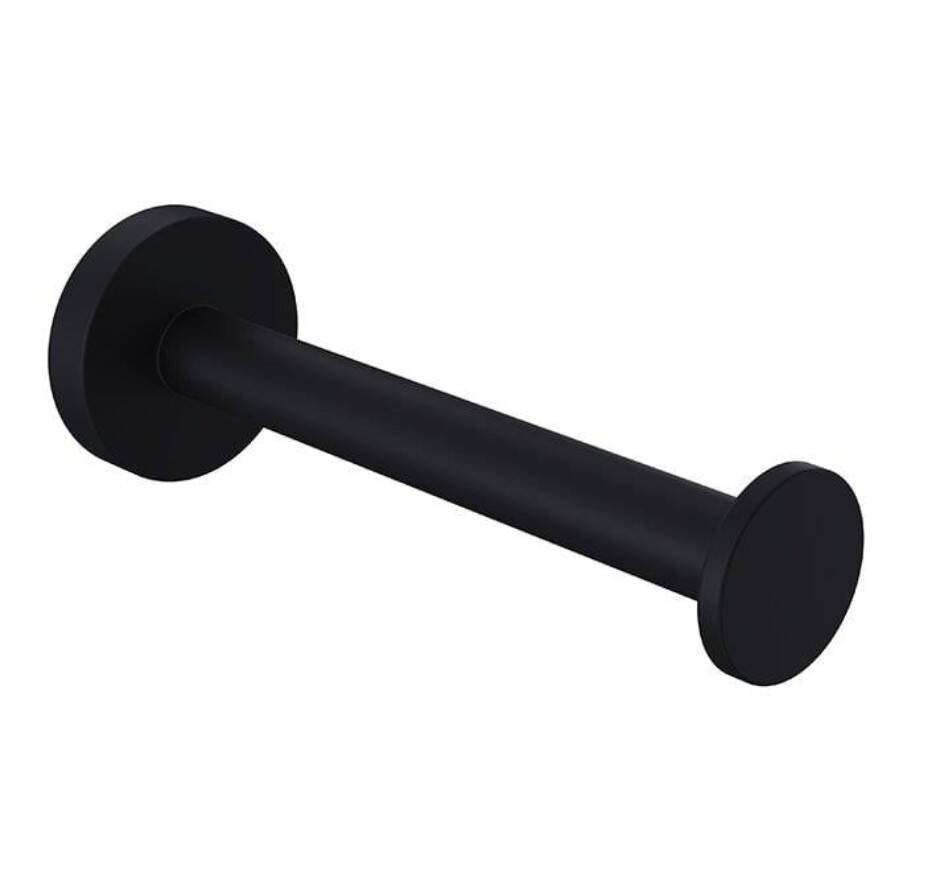 Bocchi - Piave Tuvalet Kağıtlık Yedek, Sabit Mat Siyah - 3015-0010-AB - 1