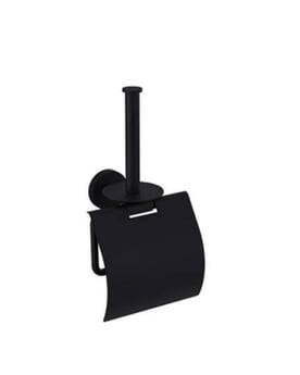 Bocchi - Piave Tuvalet Kağıtlık Yedekli Mat Siyah - 3015-0021-AB - 1