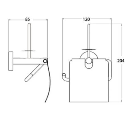 CSK - Otel Serisi Bekletmeli Kağıtlık - OL 2753-TESHIR - 2