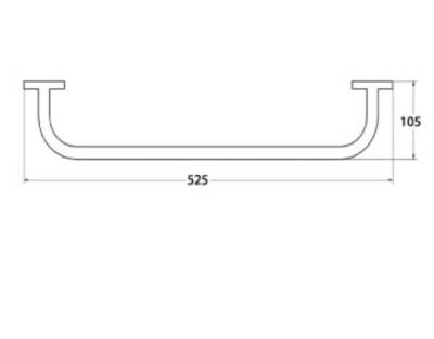 CSK - Otel Serisi Havluluk Tekli - OL 2741 - 2