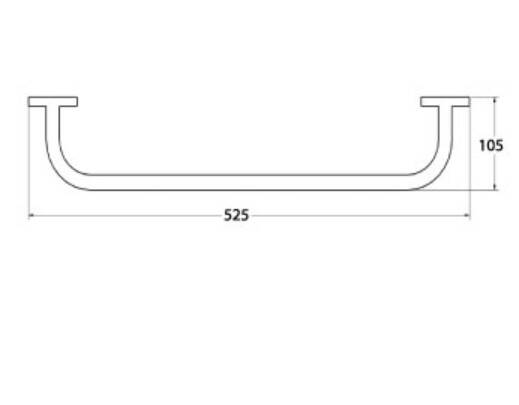 CSK - Otel Serisi Havluluk Tekli - OL 2741 - 2