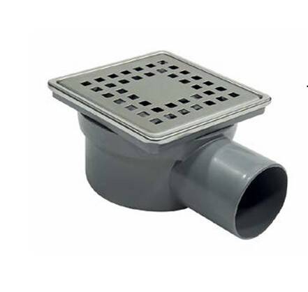 Dasa - Q50 10x10 cm Yandan Girişli Çelik Çerçeveli Süzgeç - 3000-50 - 1