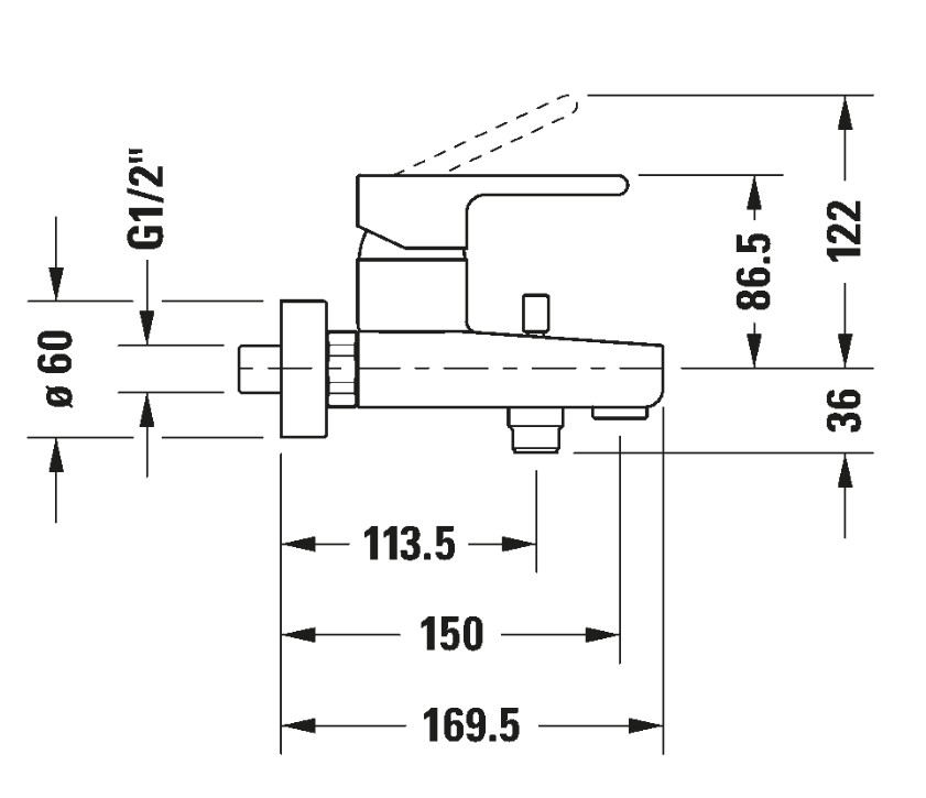 Duravit - B.2 Banyo Bataryası - B25230000010-TESHIR - 3