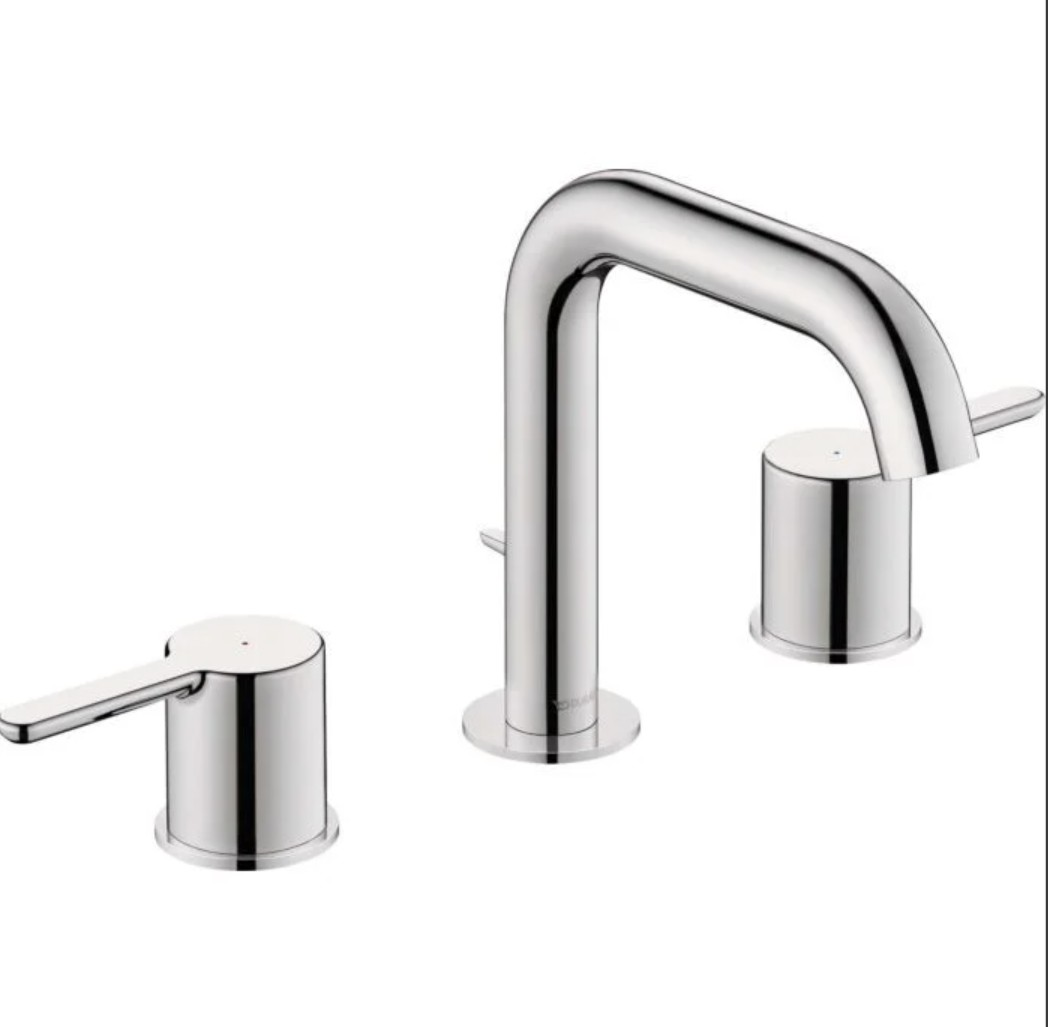 Duravit - C.1 3 Delikli Ankastre Lavabo Bataryası (Sifon Kumandalı) - C11060005010-TESHIR - 1