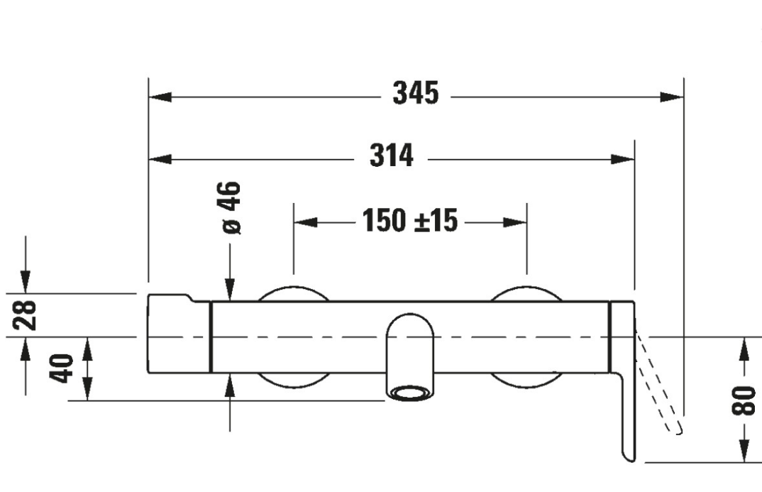 Duravit - C.1 Banyo Bataryası - C15230000010-TESHIR - 3