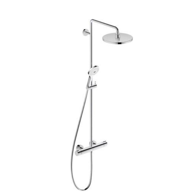 Duravit - C.1 Termostatik Duş Bataryalı Duş Sistemi - C14280008010-TESHIR - 1