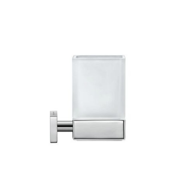 Duravit -Karree Cam Diş Fırçalık (Krom + Cam) - 0099511000-TESHIR - 1