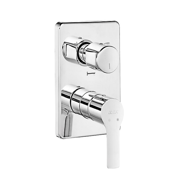 ECA Luna Ankastre Banyo Bataryası Sıvaüstü 3 Yollu - 102167306-K-TESHIR - 1