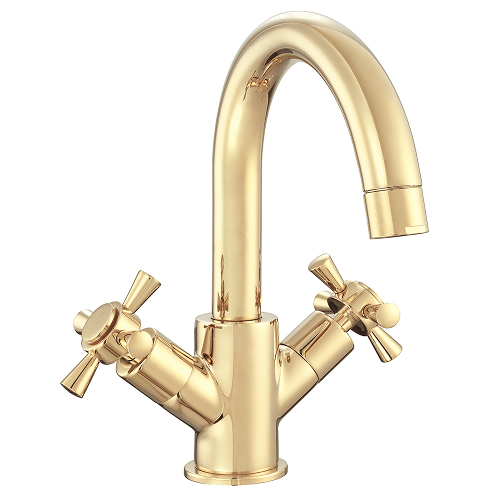 Eca Quadrille Lavabo Bataryası Altın - 102808396-TESHIR - 1