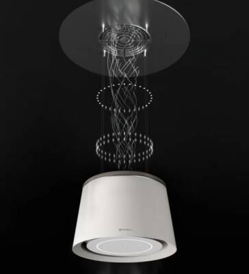 Faber - Celine Plus Beyaz Davlumbaz - 345.0541.064-TESHIR - 2