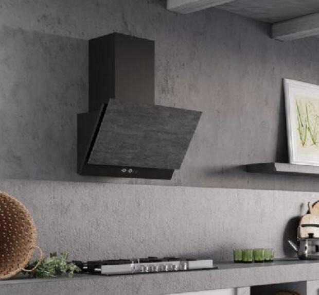 Faber - GREXIA DG/BK A90 Koyu Gri/Porselen Seramik - 330.0543.465-TESHIR - 2