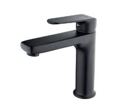 FOMA - Mix 3002-B Falcon Mat Siyah Lavabo Bataryası - 3002B