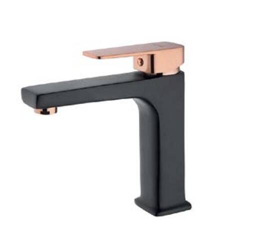 FOMA - Mix 3002-BR Falcon Rose Siyah Lavabo Bataryası - 2202BR - 1