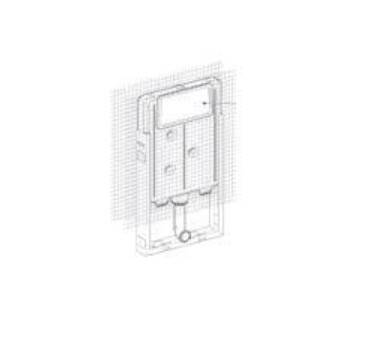 Geberit - Twinline Gömme Rezervuar Seti 8 cm - 224.390.00.1 - 1