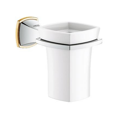 Grohe Diş Fırçalık ve Tutacağı Grandera Krom Altın - G40626IG0-TESHIR