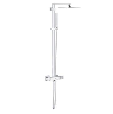 Grohe - Euphoria Cube Sistem 230 Duvara Monte Termostatik Duş Bataryalı Duş Sistemi - G26087000-TESHIR - 2