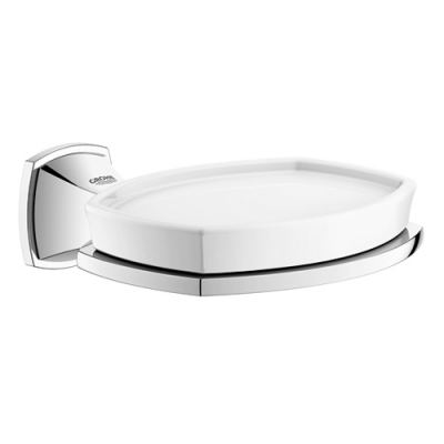 Grohe Grandera Sabunluk ve Tutacağı Seramik Krom - G40628000-TESHIR
