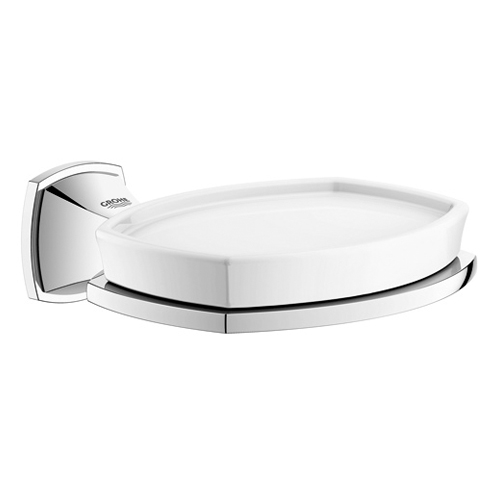 Grohe Grandera Sabunluk ve Tutacağı Seramik Krom - G40628000-TESHIR - 1