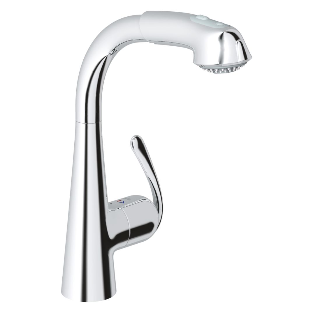 GROHE Zedra Tek Kumandalı Eviye Bataryası - G32553000-TESHIR - 1