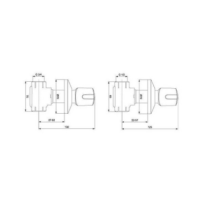 Ideal Standard Euroflow Ankastre Stop Valf - B1937AA-TESHIR - 4