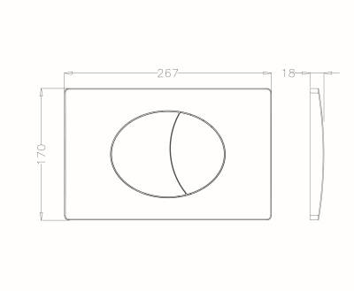 Japar - Ege Mat Krom Panel - 23150 - 2