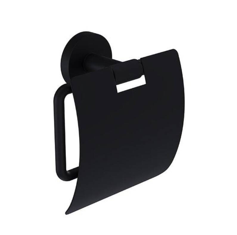 Piave - Tuvalet Kağıtlık Mat Siyah - 3015-0007-AB - 1